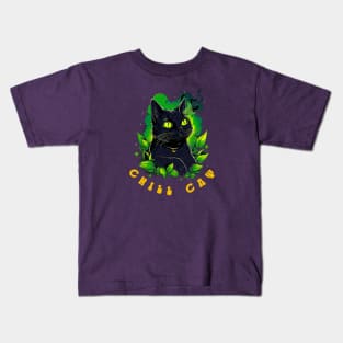 Chill Cat Kids T-Shirt